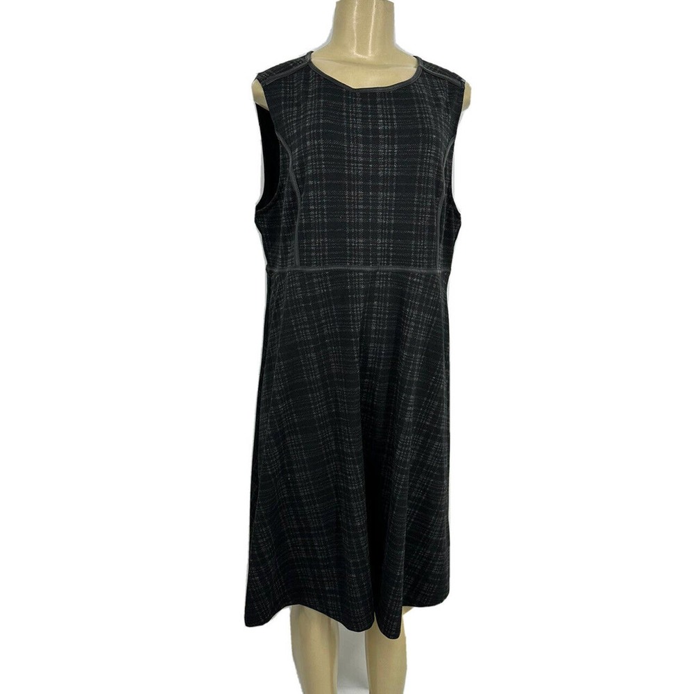 NEW Ann Taylor Loft 14M Maternity Dress Round Neck Sleeveless Lined A-line 5-2
